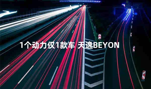 1个动力仅1款车 天逸BEYOND如何赢得市场